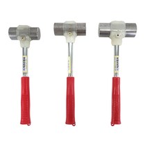 마켓원 돌망치모음전(우레탄자루 파이프자루 나무자루)부강 대산 덕진무진동, 1개, 덕진무진동신형돌망치(대)