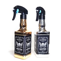 바버 스프레이 바버샾 분무기 미세 분사 잭다니엘ST 미용실 500ML 대용량, 골드