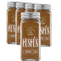 클럽 델 구르멧 CLUB DEL GOURMET Cuscus 스페인 배송 쿠스쿠스 가루 시즈닝 50g, 5팩