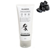 숯 아하 시카 모공 각질 제거 폼 클렌징 약산성, 차콜아하폼클렌징 180ml