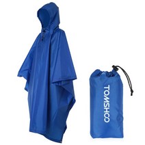 레인 코트 방수 서바이벌 판초 반사 스트랩 야외 캠핑 텐트 매트 사냥 하이킹 판쵸, 체코, 07 Style B Blue