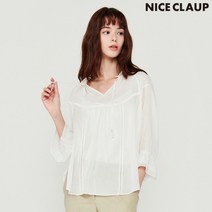 나이스클랍 여성용 프릴 블라우스