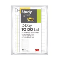 3M 스터디메이트 디데이 투두리스트 657 포스트잇, 본품참조, 1개