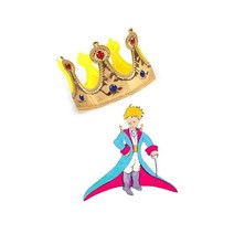 제이벌룬 파티용품 왕관, 스폰지 골드