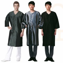 요들가운 모델N/P남성가운/마사지 미용실가운, MD109-카키