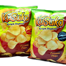 쿠수카 카사바칩 KUSUKAK 크리픽 씽콩 Keripik singkong Balado SINGKONG 인도네시아과자 1개 180g, 발라도스파이시맛