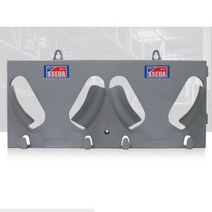 안전모 걸이대 거치대 받침대 보관대 보관함 2구, 쎄다 안전모 걸이대 2구