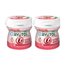 자일리톨 알파 입안촉촉 용기 86G 2개