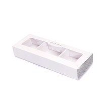 스트라이프 슬라이드 3구 비누 박스(1개 10개) 석고방향제 캔들 핸드메이드 다용도 diy 선물 포장 상자, 10개