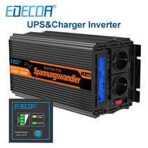 UPS 및 충전기 인버터 2500W DC 12V AC 220V 230V 변환기 가정용 자동차 태양 광 시스템 용 순수 사인파 변압기 2.5KW
