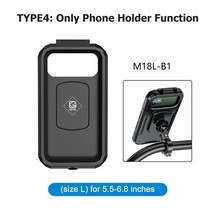 초고속무선충전기 무선 충전 패치 멀티 초고속 충전기 오토바이 기 홀더 타입 C QC3.0, 02 L Handlebar Holder