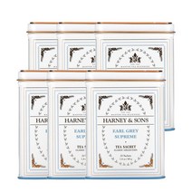 하니앤손스 얼 그레이 슈프림 40g 20티백 Harney & Sons Earl Grey Supreme, 6팩