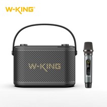 버스킹 악기연주 노래방 캠핑 휴대용 블루투스 스피커 W-KING Camigo H10S, 스피커 단품
