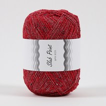 [앵콜스] 슬라브포인트 코튼실 슬라브사 의류 가방실 모자뜨기, 824 레드(낱개)