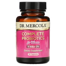 Dr. Mercola 여성용 프로바이오틱스 유산균 캡슐 90인분(90캡슐) 700억 CFU, 30개 (1팩)