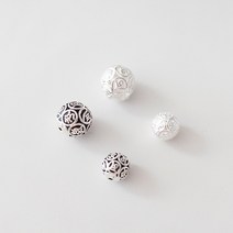 실버925 옴마니반메훔 옴자볼 염주 불교 육자진언 팔찌 만들기 DIY 재료 악세사리 비즈공예 부자재