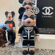 베어브릭 저금통 80cm 120cm 인테리어 피규어Be @ rbrick 베어브릭 1000% 피규어 트렌디 컬렉션 곰 브릭, 03 C