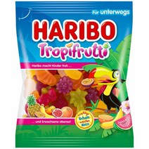 하리보 트로피프루티 100g Haribo Tropifrutti, 1팩