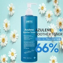 상떼 아줄렌 수더 토너 500ml(대용량)+버블공병+상떼 전라인 최다 증정