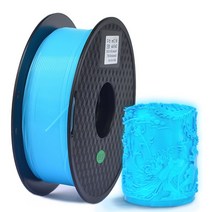 어둠 속에서 빛나는 PLA 필라멘트 1.75mm 1kg 빛나는 플라스틱 3D 인쇄 재료 3d 프린터, 03 Luminous Blue