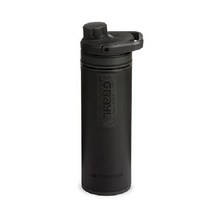 그레일 GRAYL 울트라프레스 정수기 16.9oz / 하이킹 배낭 여행 생존 여행용, 코버트 블랙