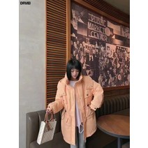 패딩 여중기 도톰한 허리 조임 슬림 화이트 오리털 보온 코트 겨울 빵옷