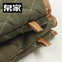 500도 오븐 장갑 데임방지 케이크 전자레인지에 롱 웨어러블, 일반 하프 먹색 장갑(1켤레)