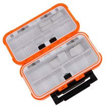 플라스틱 낚시 후크 미끼 미끼 스토리지 주최자 박스 케이스를 미끼, 설명, 아크릴로 니트릴 부타디엔 스티렌 플라스틱, M 옐로우