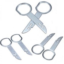 자동차공구 자동차판금 자동차 라디오 제거 스테레오 헤드 유닛 오디오 도구 키 폭스바겐 아우디 수리 액세서리 4 개