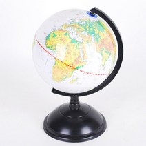 다솔 학습용 한글 지구본 20cm 글로벌 세계 지도 지형 어린이 교육 완구 인테리어 소품, 단품