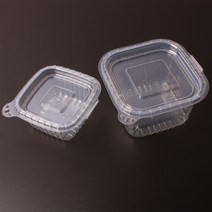 차칸일회용 사각원터치컵(소), 1세트, 100개입
