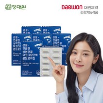 대원제약 관절 연골엔 콘드로이친, 뮤코다당 콘드로이친 6박스6개월, 6개