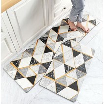 얄리샵 모던 디자인 PVC 주방매트, 모던M