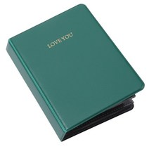 포켓포토 미니프린터 인화지 포토용지 폴라로이드 사진 앨범 용 64 포켓 미니 인스턴트 케이스 보관 후지필름 인스탁스 필름 8 한국, [03] green