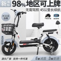 48V 12A 45km 여성용 전기 자전거 전동 2인용 2인 출퇴근 고성능 미니 전동스쿠터 어르신 강아지 가성비, 그레이 48V12A 45km, 단일사이즈
