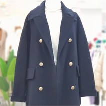 ab.f.z sh06 네이비 셔링 울 재킷 DDIV4QJ01JA