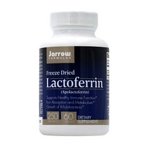 Jarrow Formulas 락토페린 250mg 캡슐, 60개입, 1개