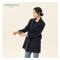 [크로커다일레이디] 클래식 숄카라 하프 코트_CLCSCT101