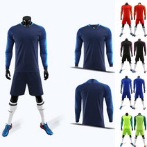 6컬러 긴팔축구유니폼 조기축구회팀복 유니폼 R210