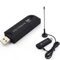 고품질 디지털 USB TV 지원 SDR 튜너 수신기 FM + DAB DVB-T RTL2832U R820T