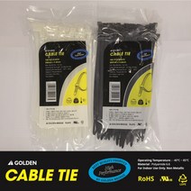 골든타이 450mm 케이블타이 (1봉 100개) 백색 골든타이&GOLDEN TIE, 1봉