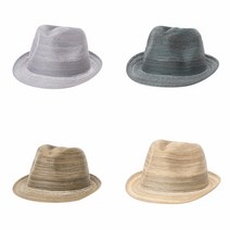 무지개 보카시 페도라 남자중절모 신사중절모