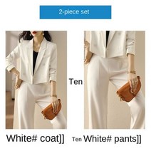 정장 코트 여성 봄 가을 캐주얼 원피스 전문 고상한 출근룩 사무복 정장세트