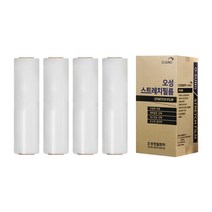 [유니스몰][정규격보장] 오성정밀화학 스트레치필름/공업용랩 15 18 20 25 30MIC, 15mic x 500mm x 350m