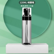 424299 휴대용 향수 공병 여행용 PET 스프레이 병 미스트 어 원자로 모이스춰 라이징 토너 컨테이너 여행 블랙 안티 UV 알코올, 블랙 120ml 스프레이 분장 도구