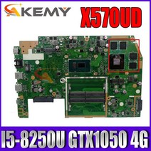 노트북메인보드 Asus TUF YX570U YX570UD X570U X570UD F570UD 노트북 마더 보드 I5-8250U CPU GTX1050 4G GPU 메인 테스트 양호