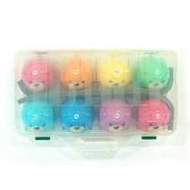 SOL 곰 핸드벨 터치벨 플라스틱 케이스만 판매 HFC-8C, 1개