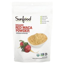 썬푸드 무가공 레드 마카 분말 227g(8oz), 4병, 227g