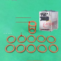 소프트 아이스크림 기계 소프트아이스크림 콘아이스크림 메이커 아이스크림 기계 액세서리 10 O 씰링 링 1, 한개옵션0