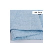거즈 크레이프 코튼 원단 디너 티 타월 주방 웨딩 테이블 부활절 장식 17 인치/43cm 공장 다이렉트 천 냅킨 50 개 세트, 23